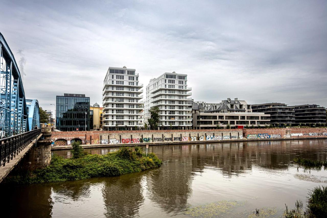 Luksus W Centrum Nad Odra Wroclaw Dış mekan fotoğraf