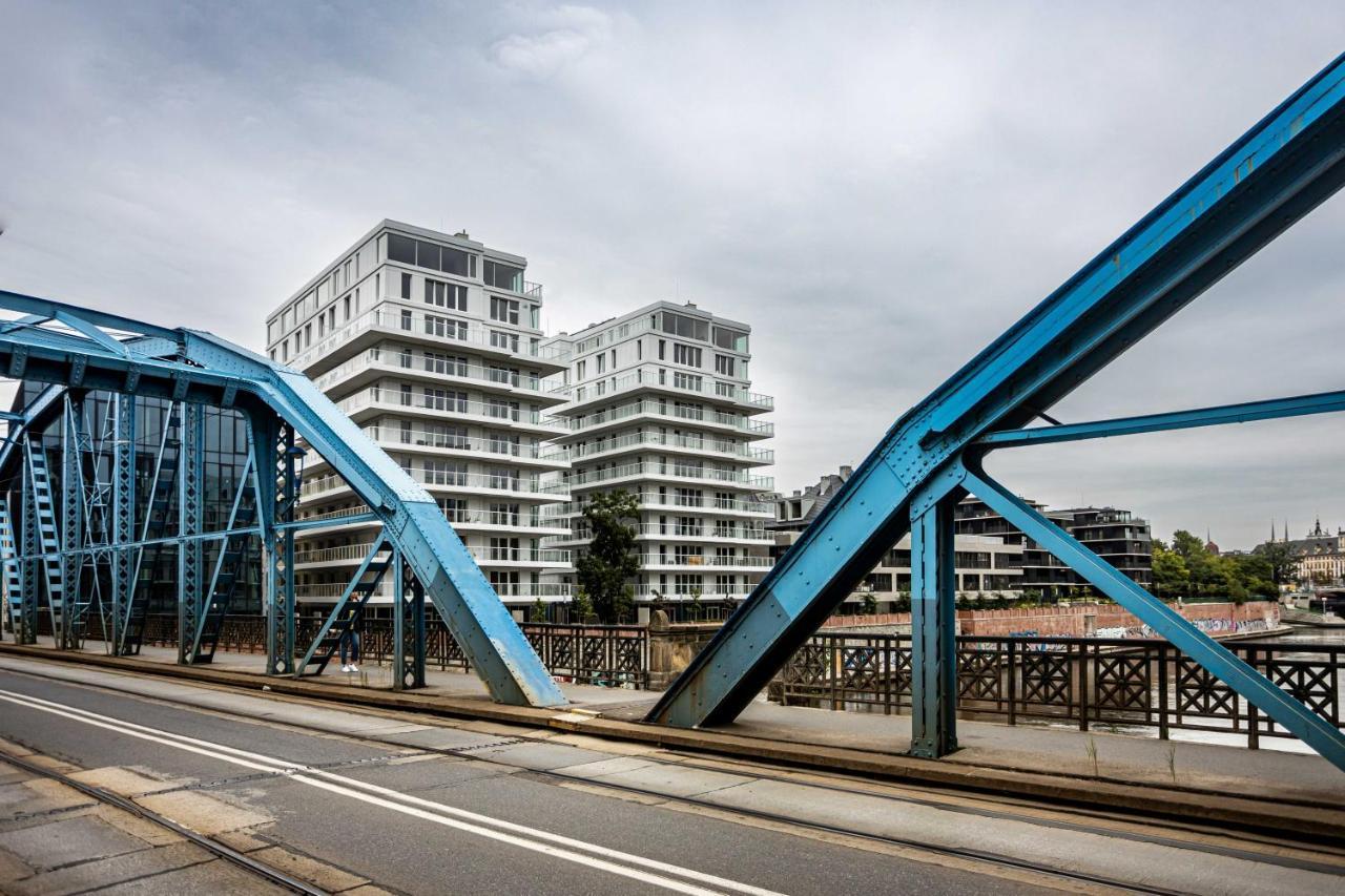 Luksus W Centrum Nad Odra Wroclaw Dış mekan fotoğraf